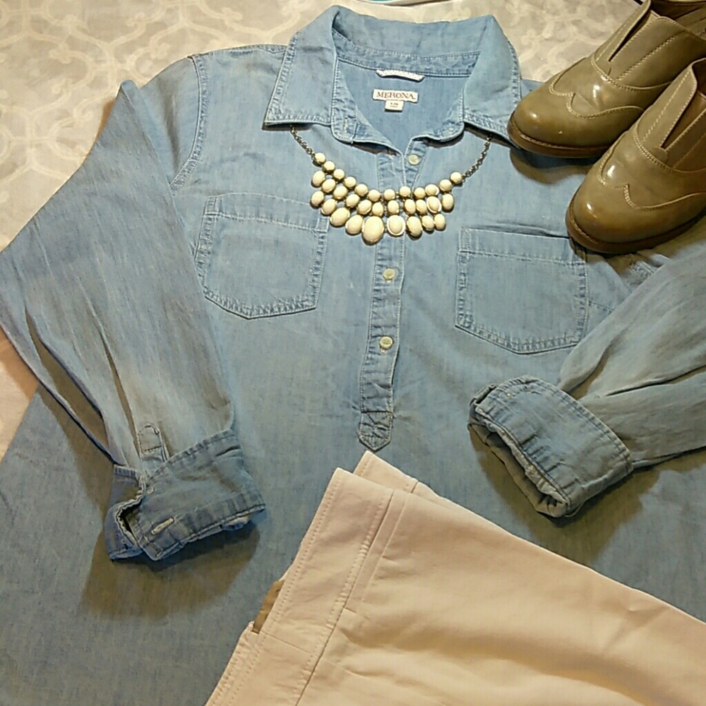 MERONA jean shirt!!